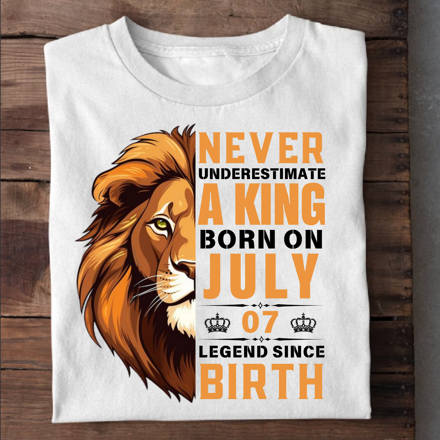 KING JULY 07 PREMIUM QUALITY T-SHIRT