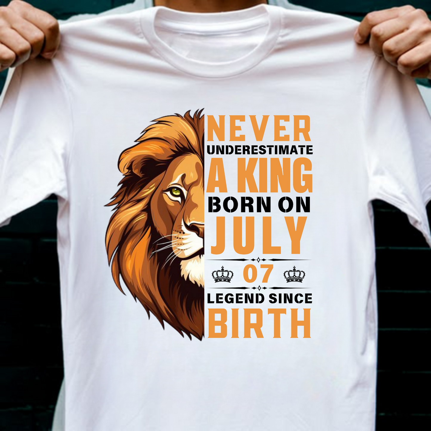 KING JULY 07 PREMIUM QUALITY T-SHIRT