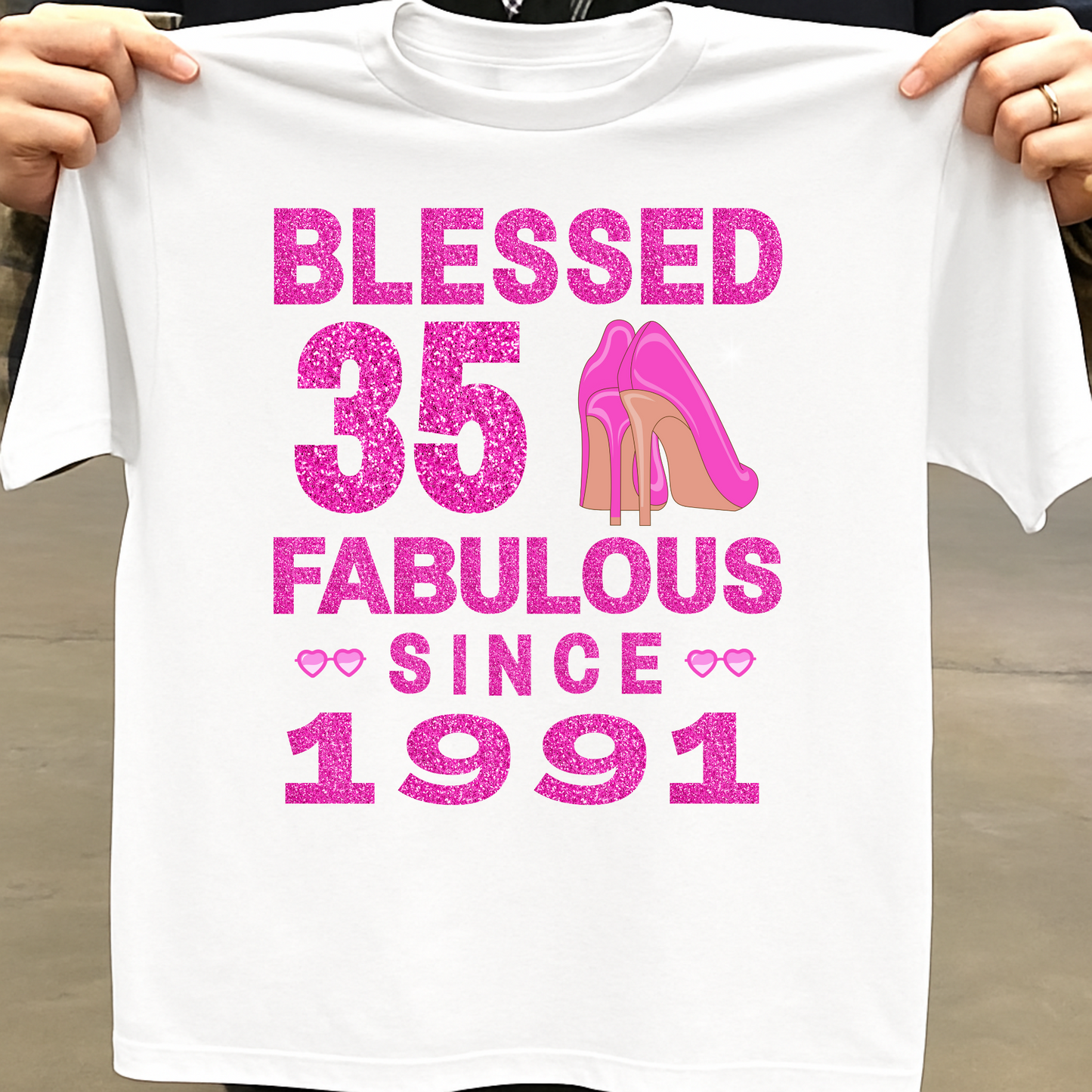 BLESSED 35 FAB SINCE 1991 CLASSIC T-SHIRT