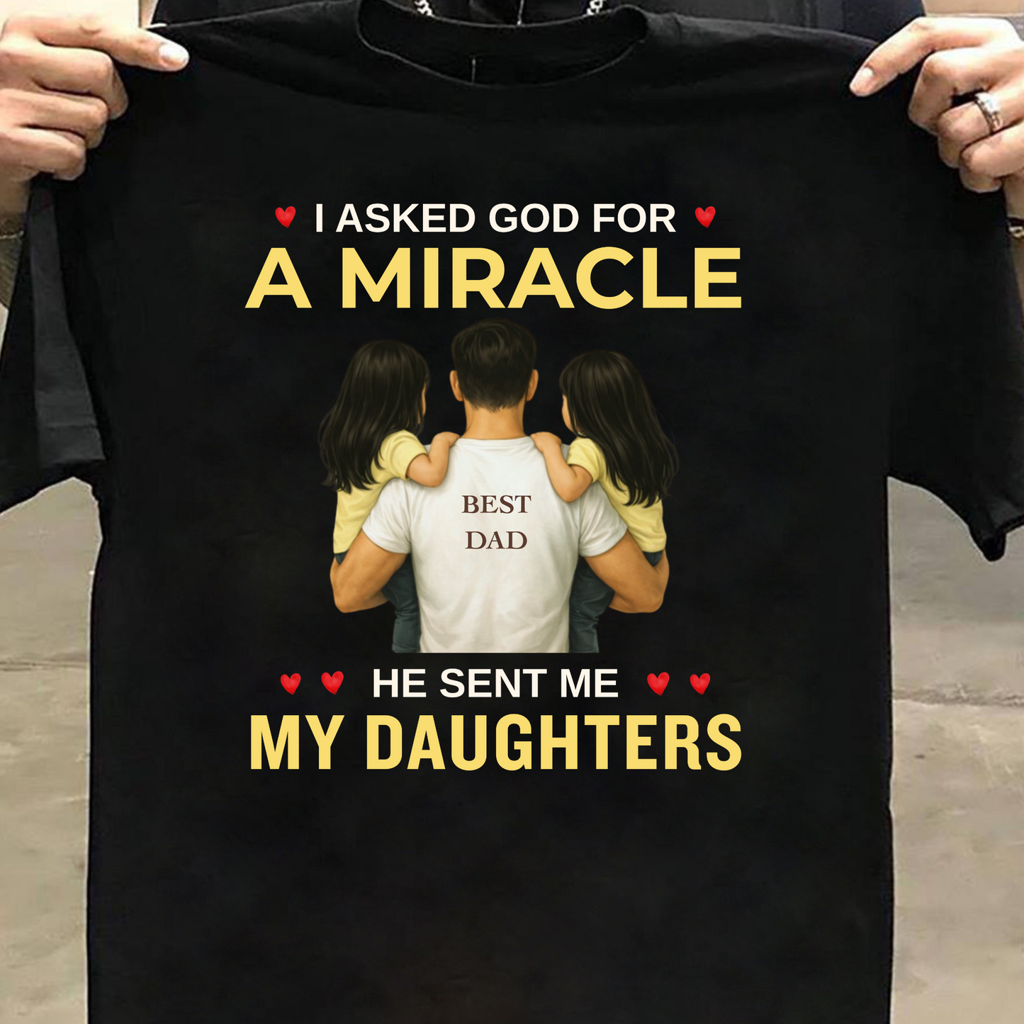 MIRACLE DAUGHTERS (FATHER) CLASSIC T-SHIRT