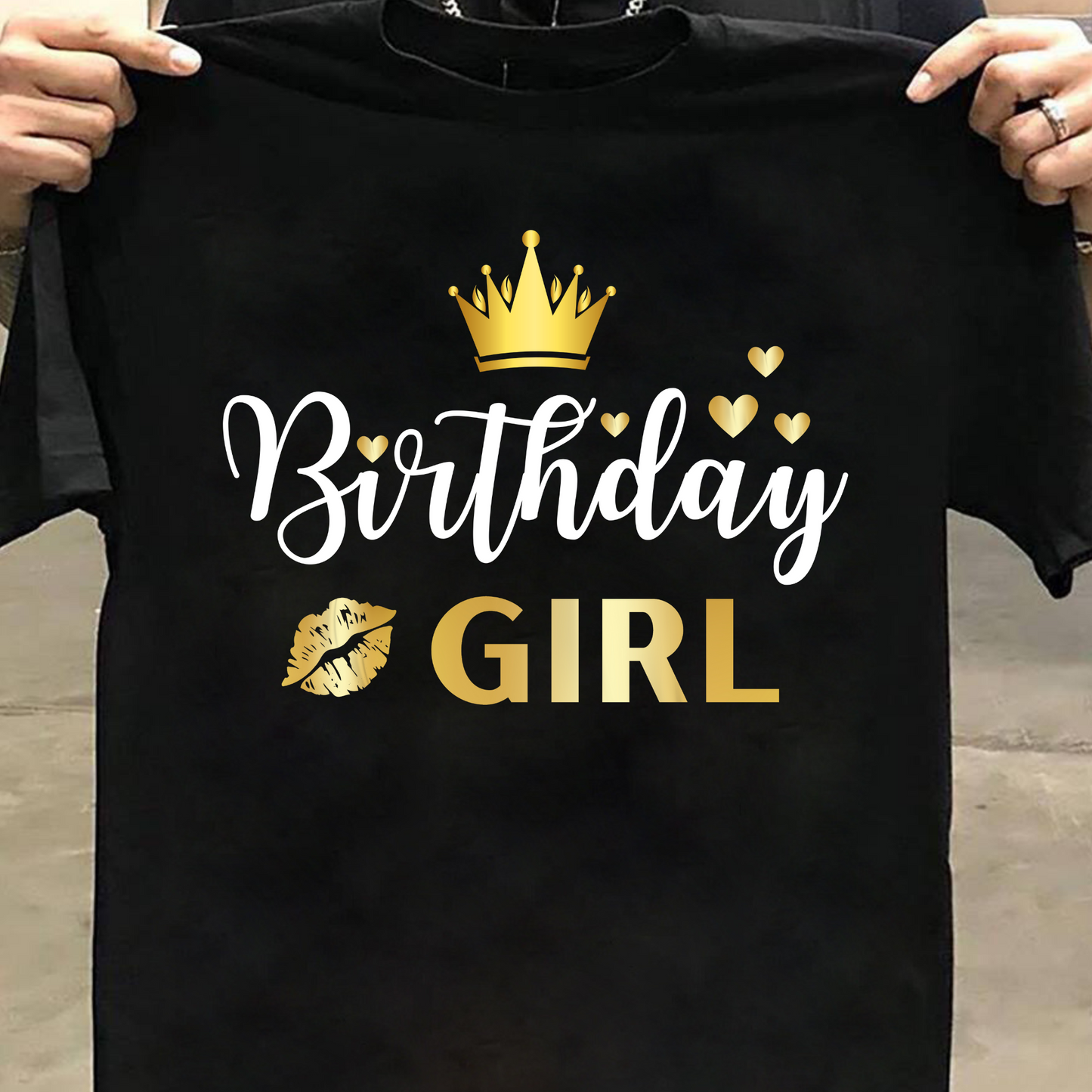 BIRTHDAY GIRL PREMIUM QUALITY T-SHIRT
