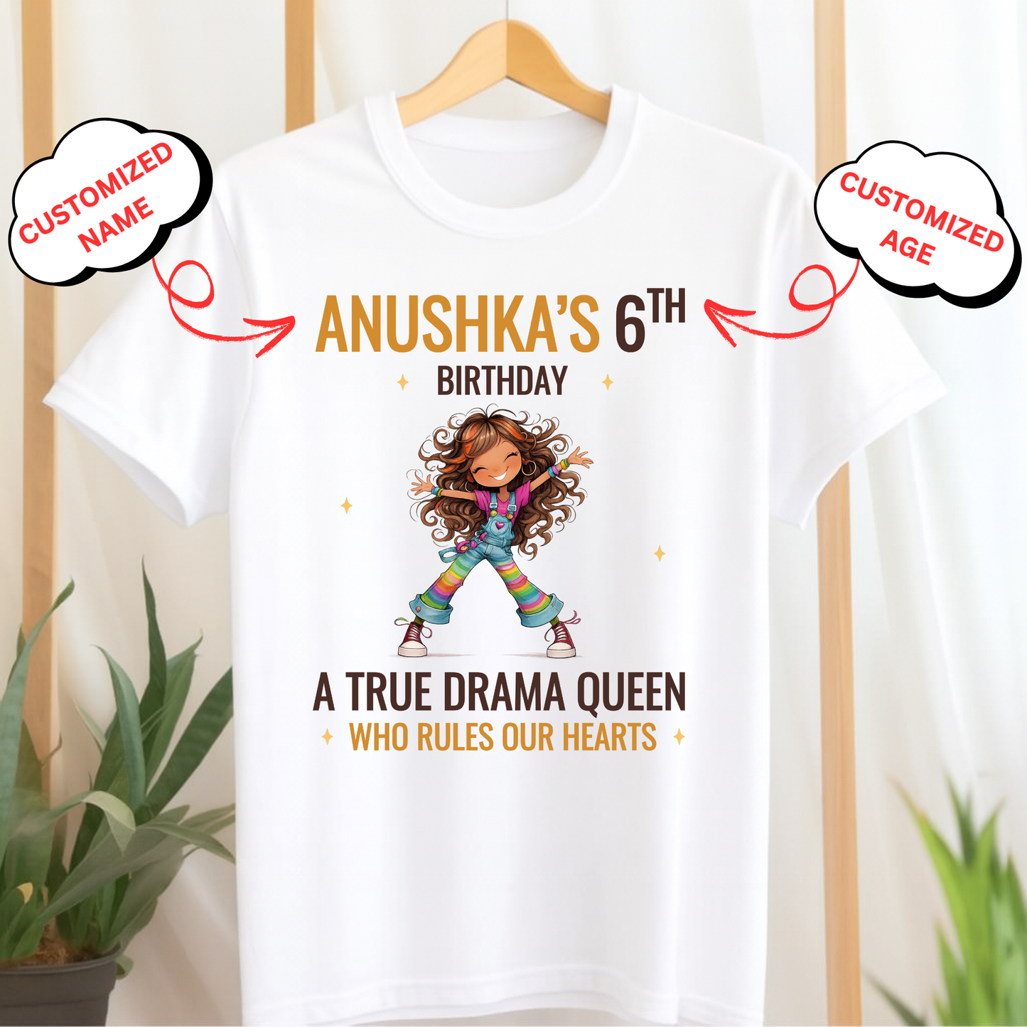 CUSTOMIZED-A TRUE DRAMA QUEEN BIRTHDAY