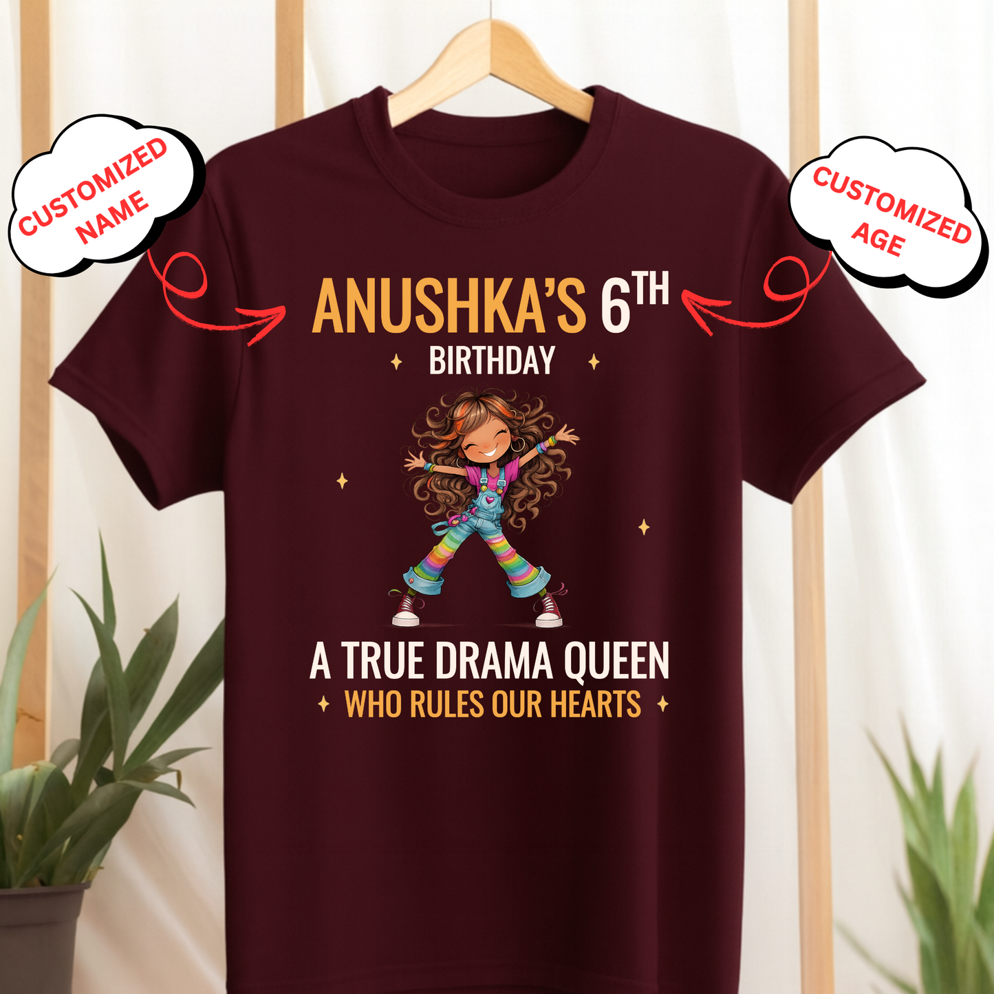 CUSTOMIZED-A TRUE DRAMA QUEEN BIRTHDAY