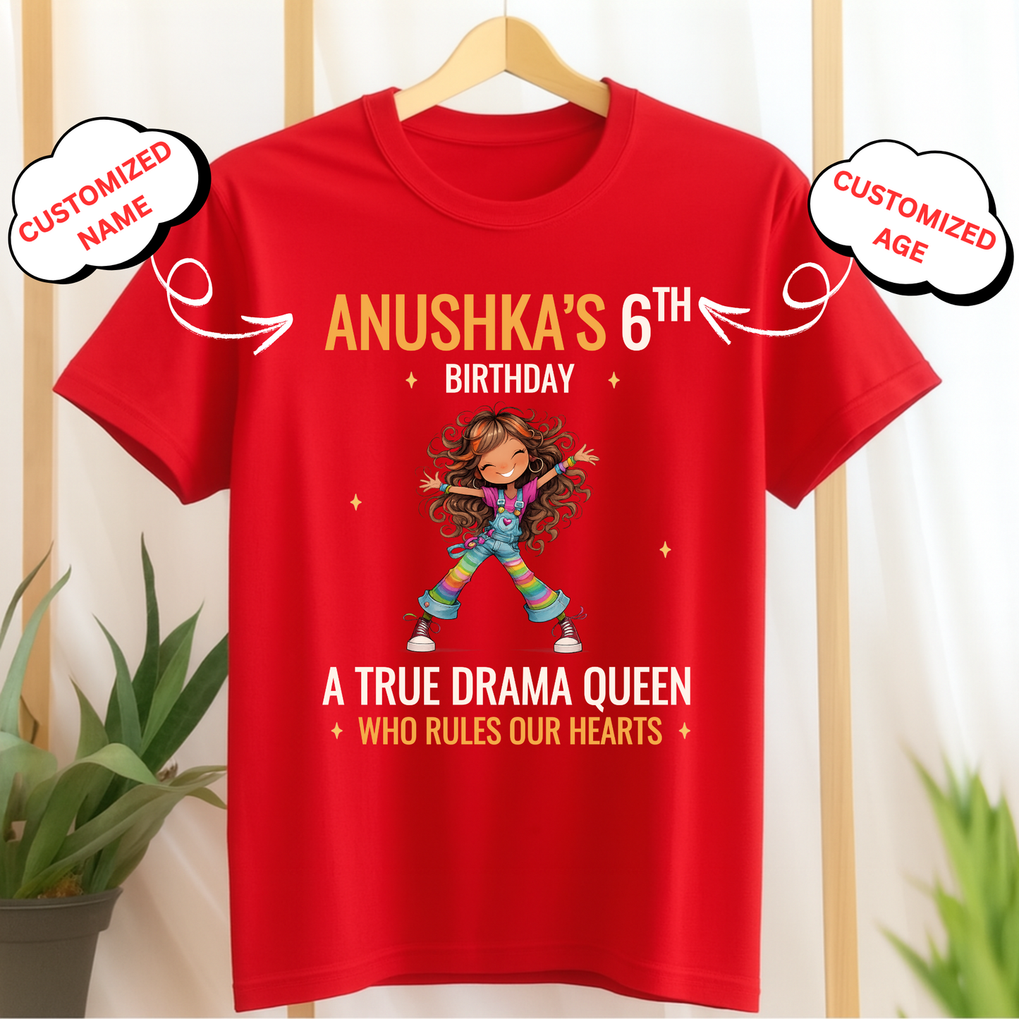 CUSTOMIZED-A TRUE DRAMA QUEEN BIRTHDAY