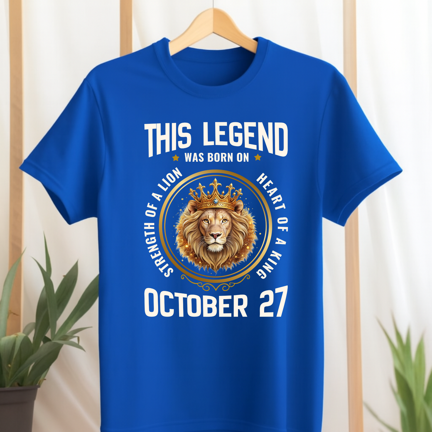 LEGEND OCTOBER 27 KING PREMIUM T-SHIRT
