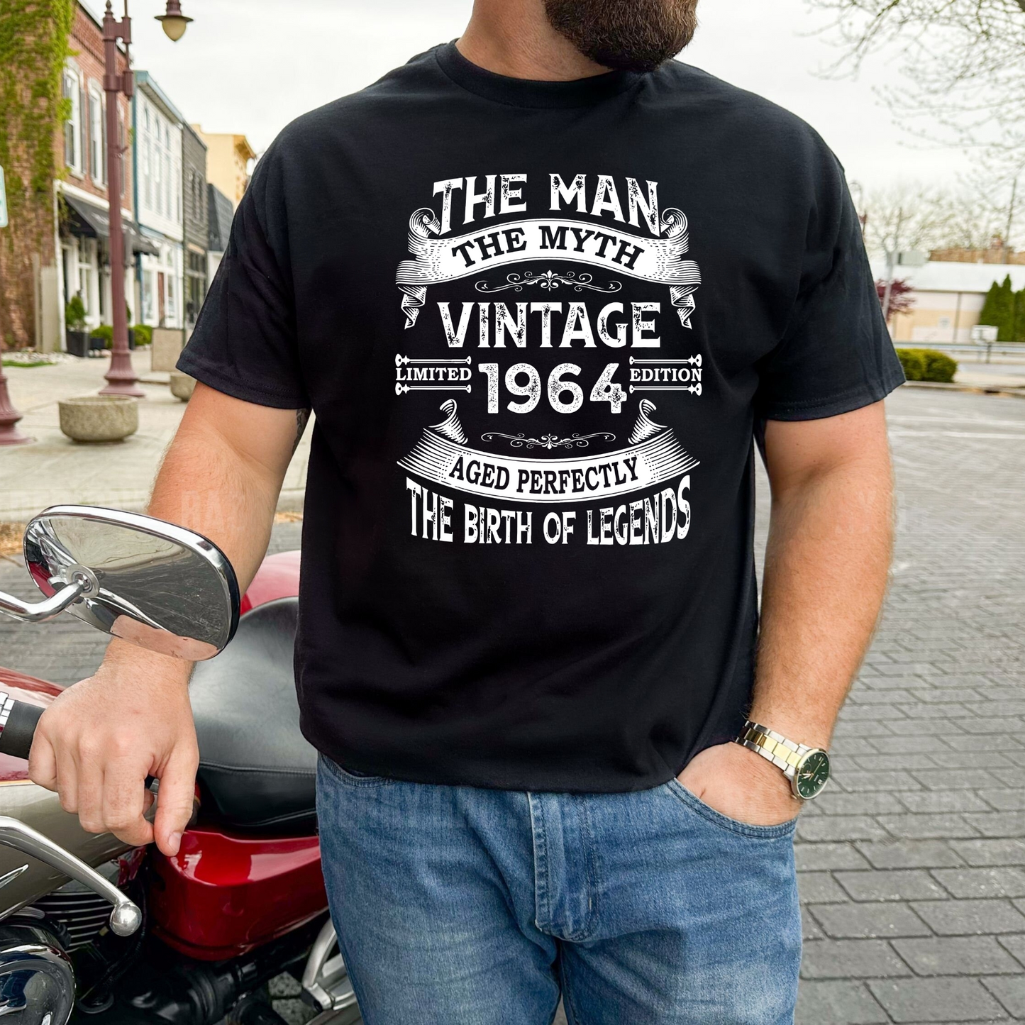 THE MAN THE MYTH VINTAGE 1964 CLASSIC T-SHIRT