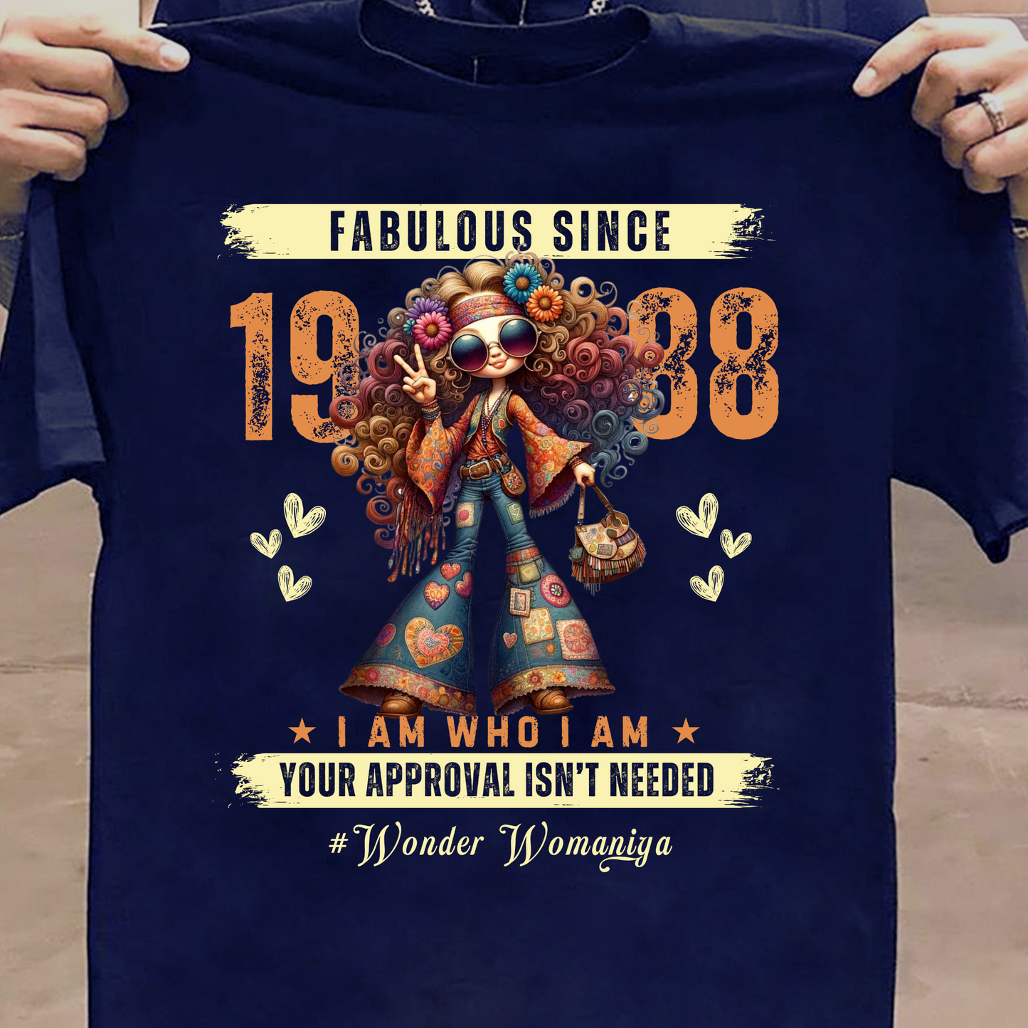 FABULOUS SINCE 1988 #WONDER WOMANIYA T-SHIRT