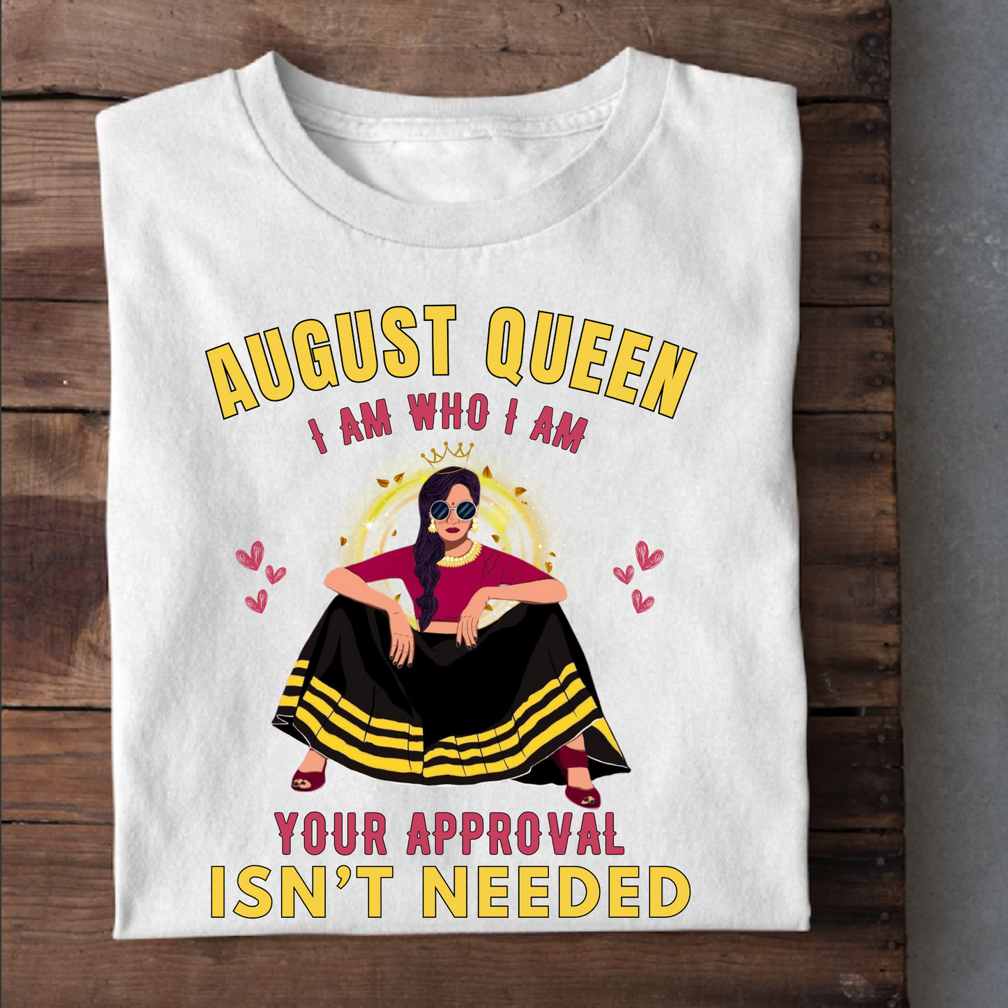 AUGUST QUEEN CLASSIC T-SHIRT