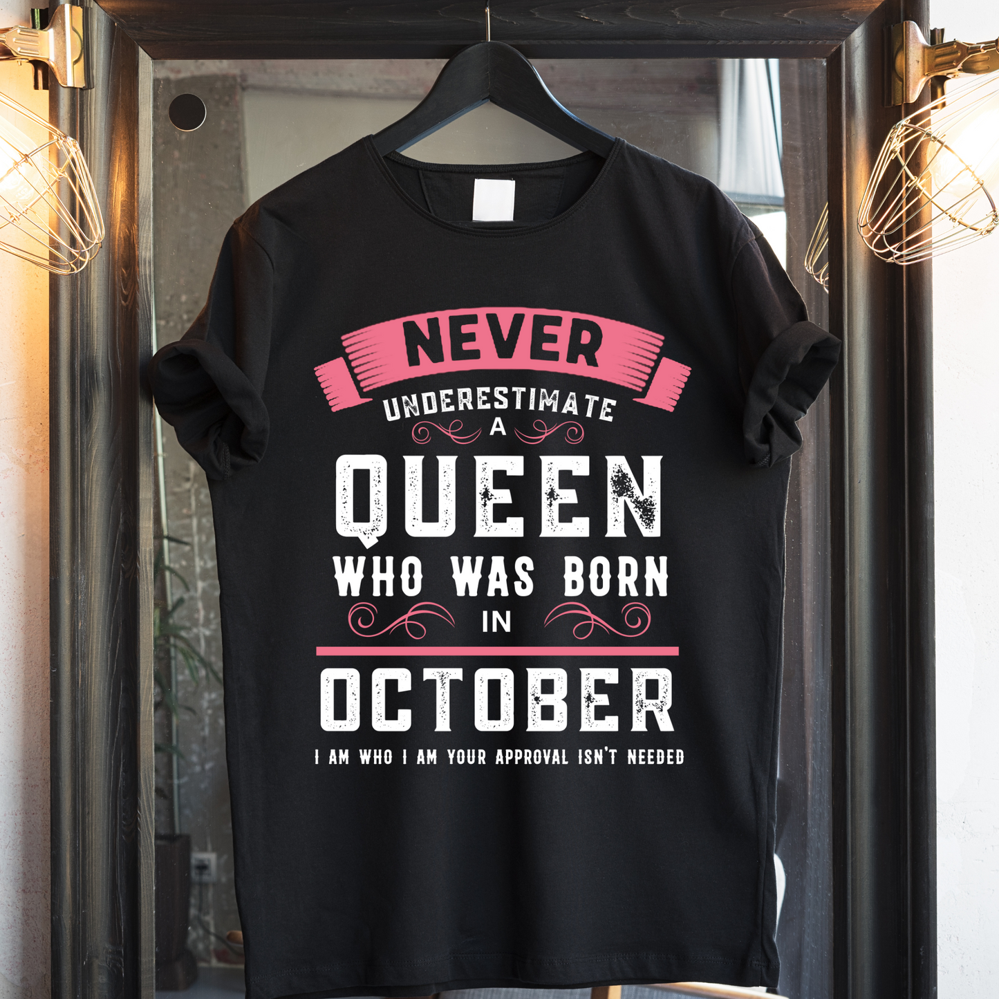 OCTOBER QUEEN T-SHIRT