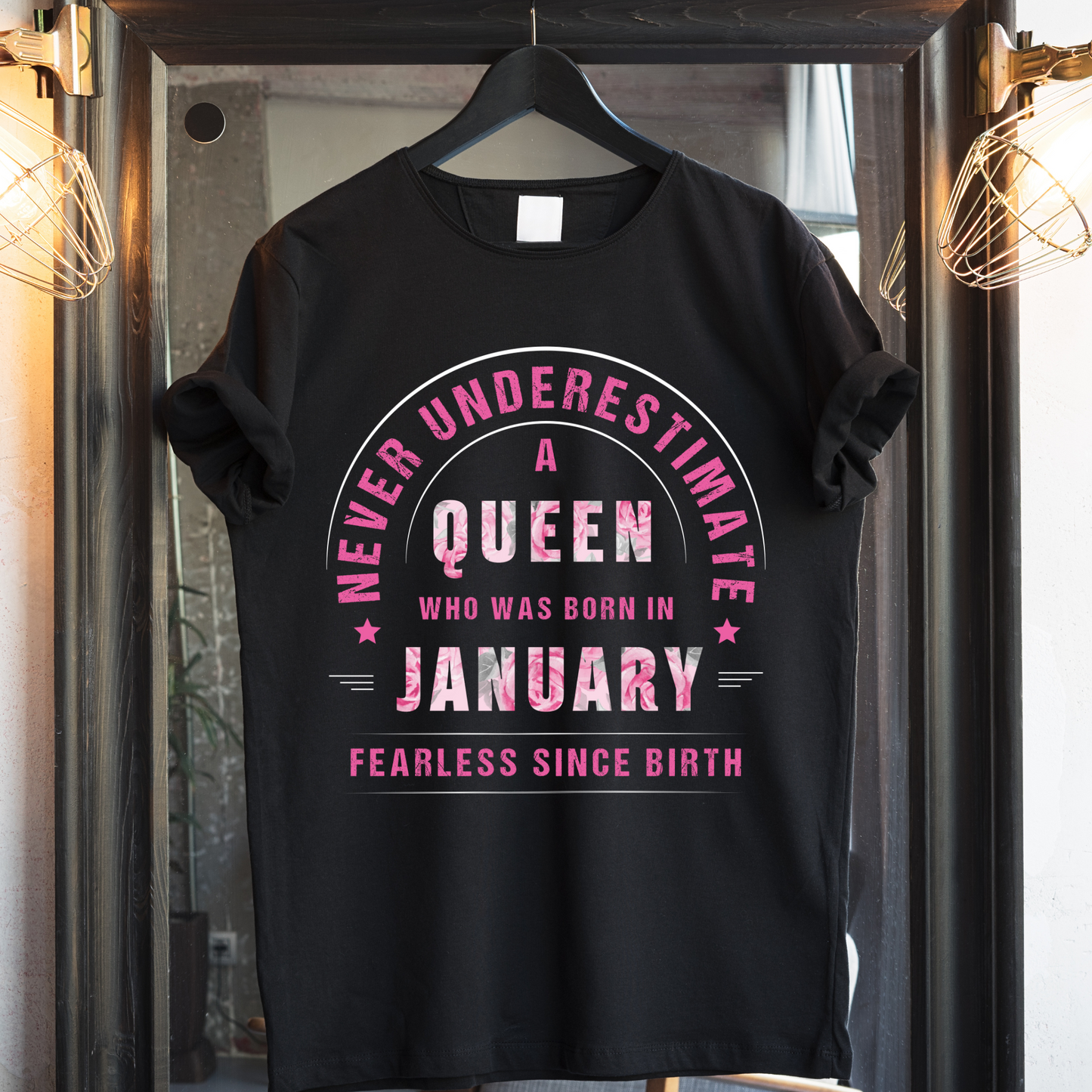 QUEEN JANUARY PREMIUM QUALITY T-SHIRT