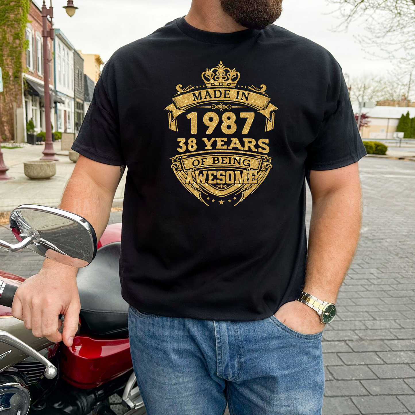 MADE IN 1987 38 YEARS OF BEING AWESOME PREMIUM QUALITY CLASSIC T-SHIRT
