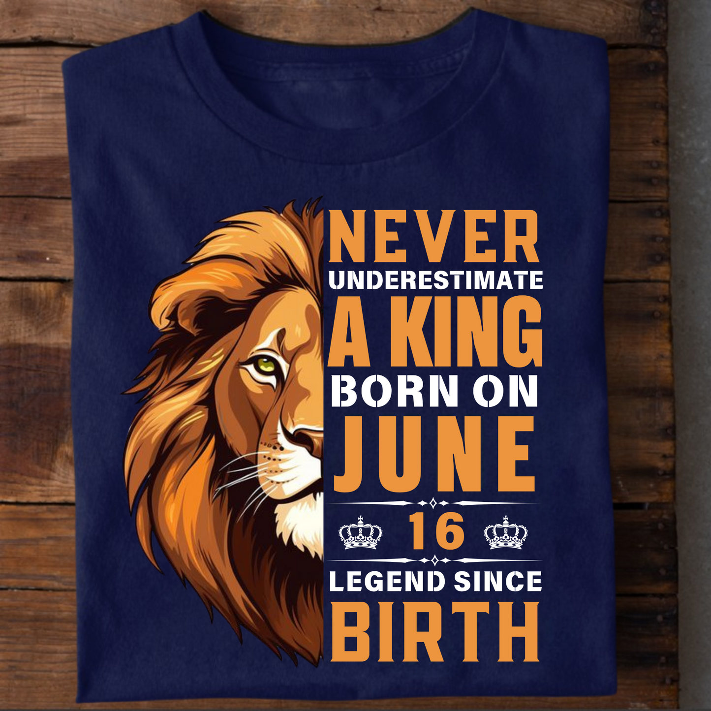 KING JUNE 16 PREMIUM QUALITY T-SHIRT