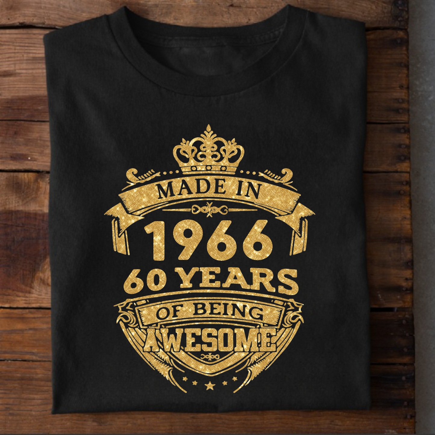 MADE IN 1966 60 YEARS OF BEING AWESOME T-SHIRT
