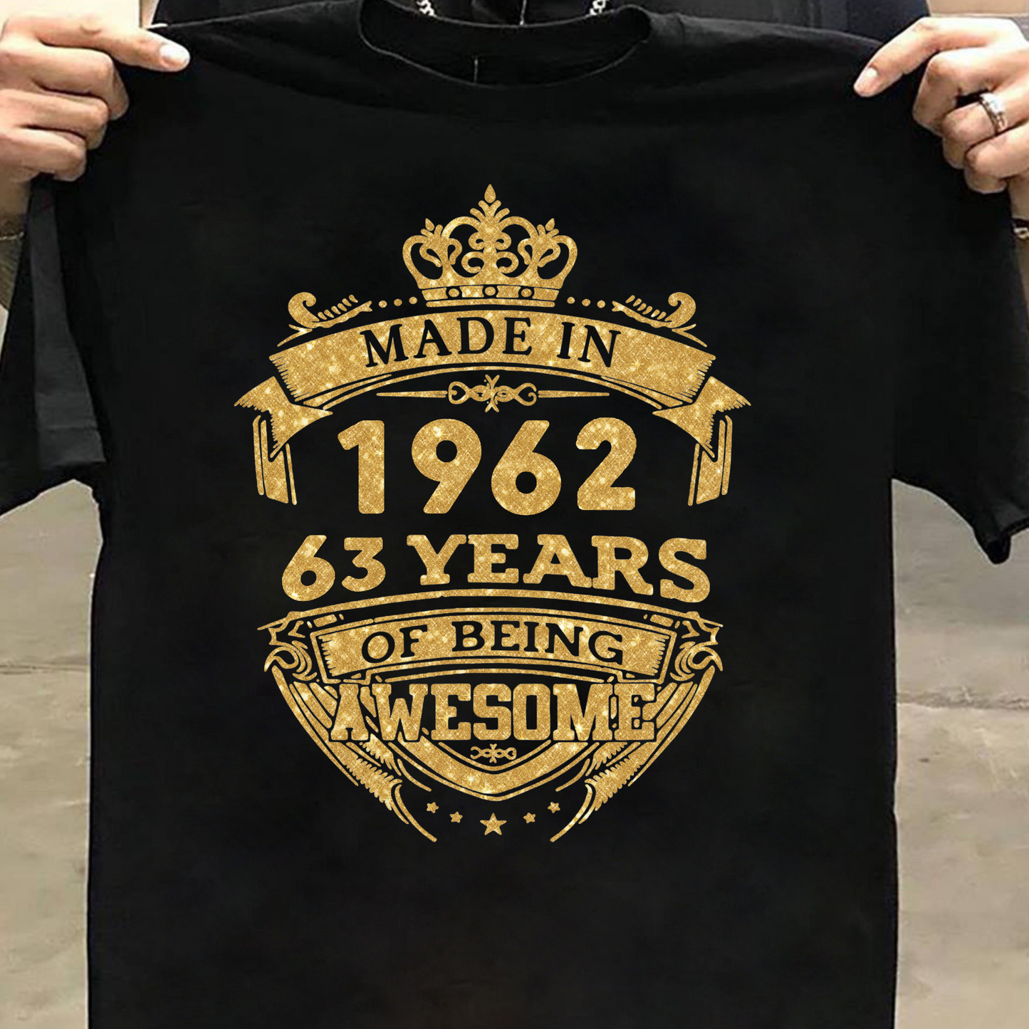 MADE IN 1962 63 YEARS OF BEING AWESOME