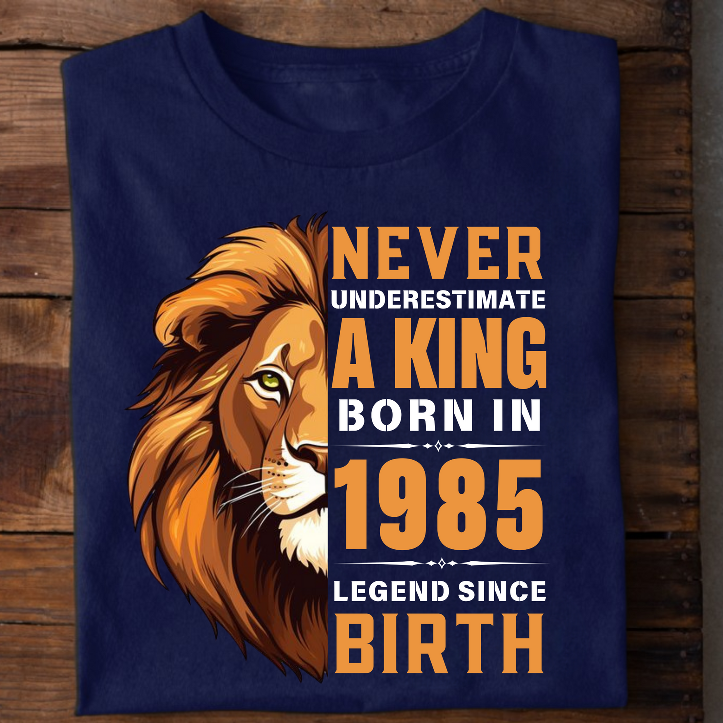 KING 1985 LEGEND PREMIUM QUALITY T-SHIRT