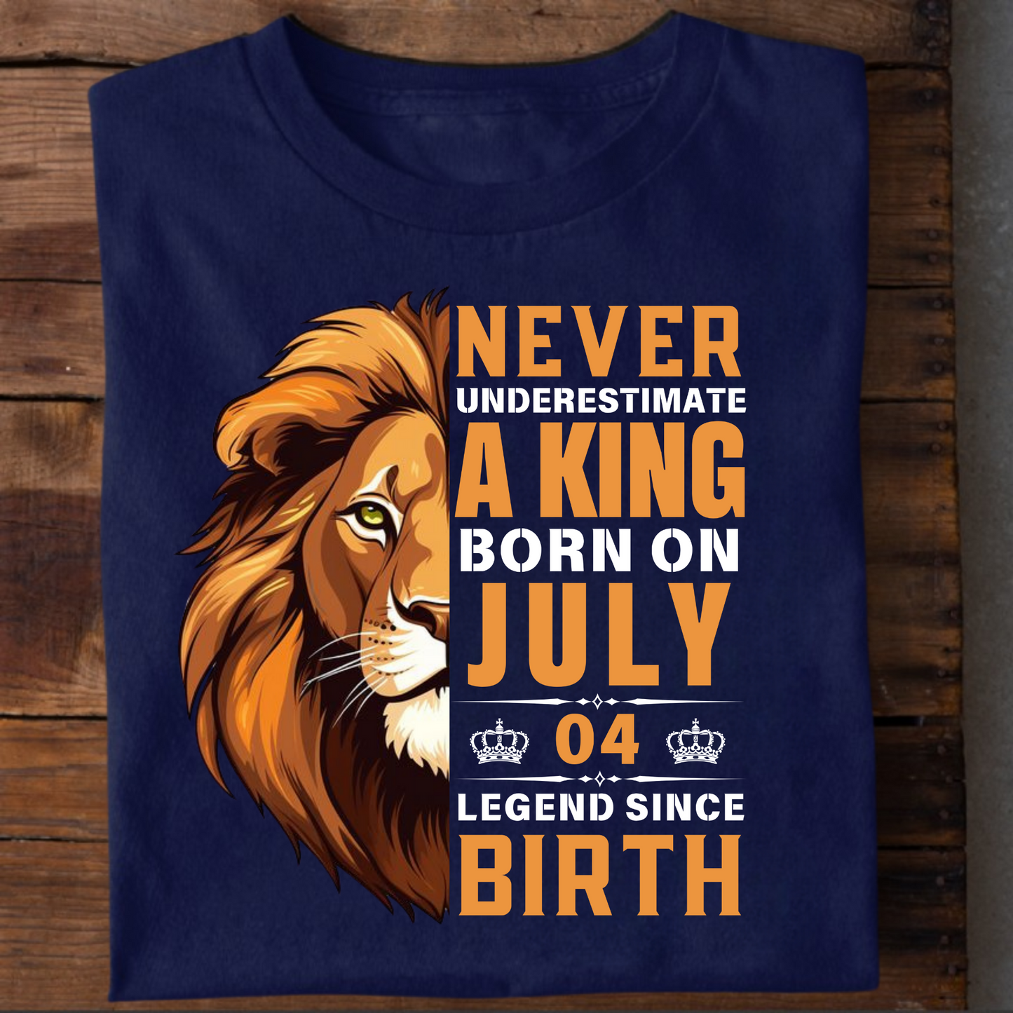 KING JULY 04 PREMIUM QUALITY T-SHIRT