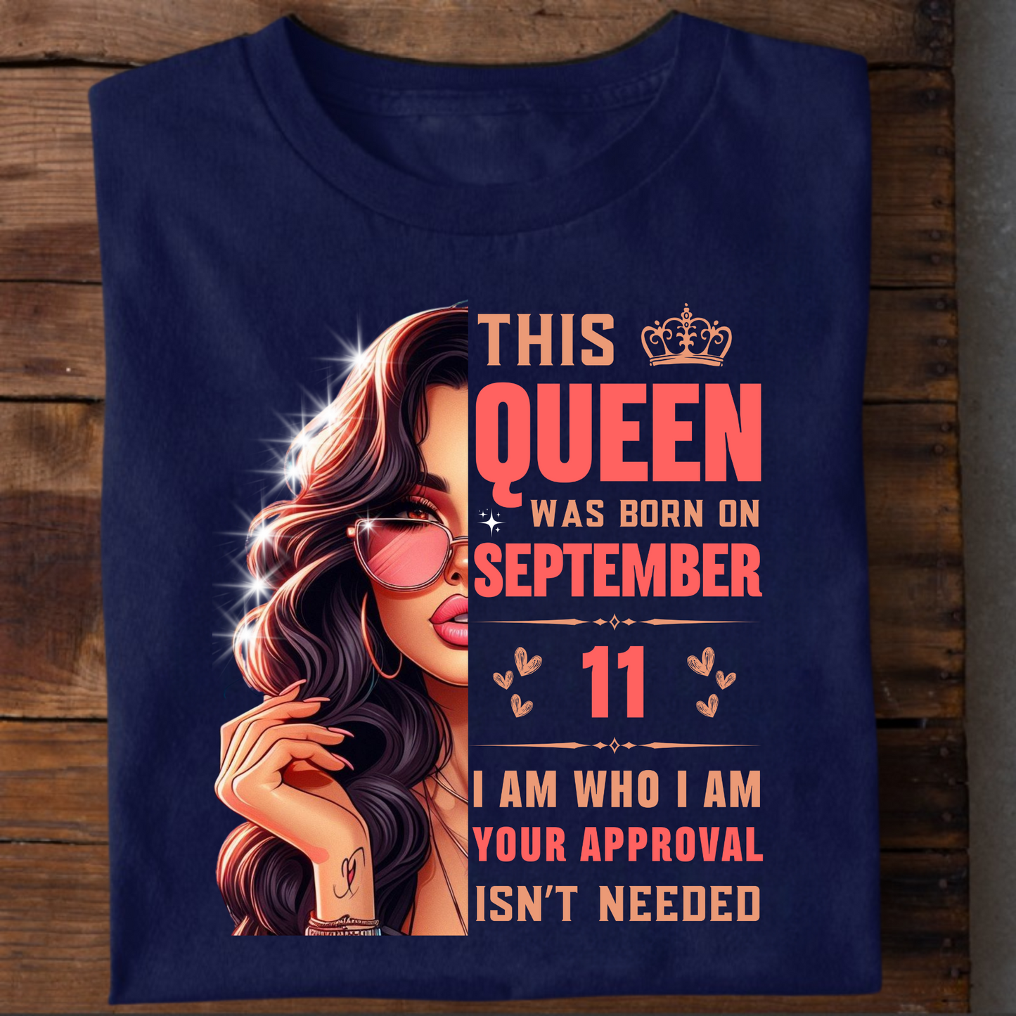 SEPTEMBER 11 QUEEN CLASSIC T-SHIRT