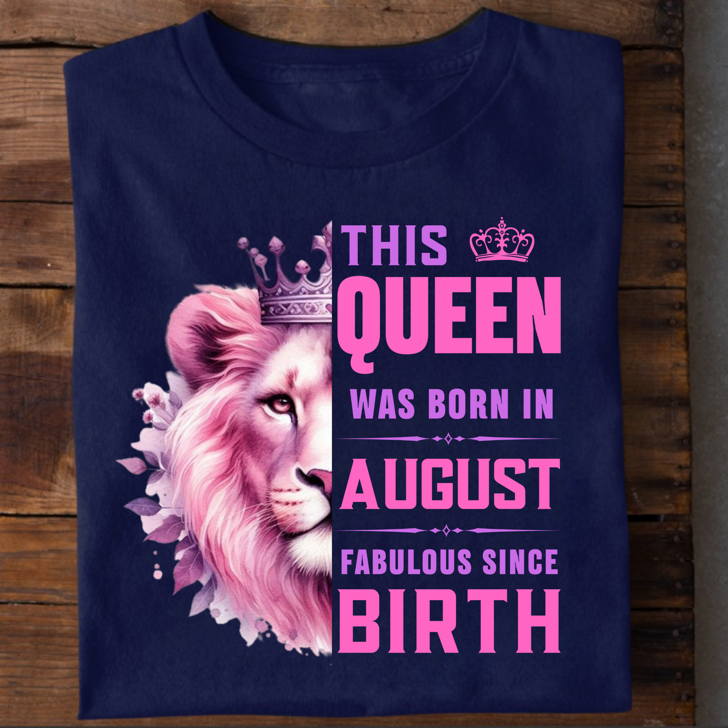 QUEEN AUGUST PREMIUM CLASSIC T-SHIRT