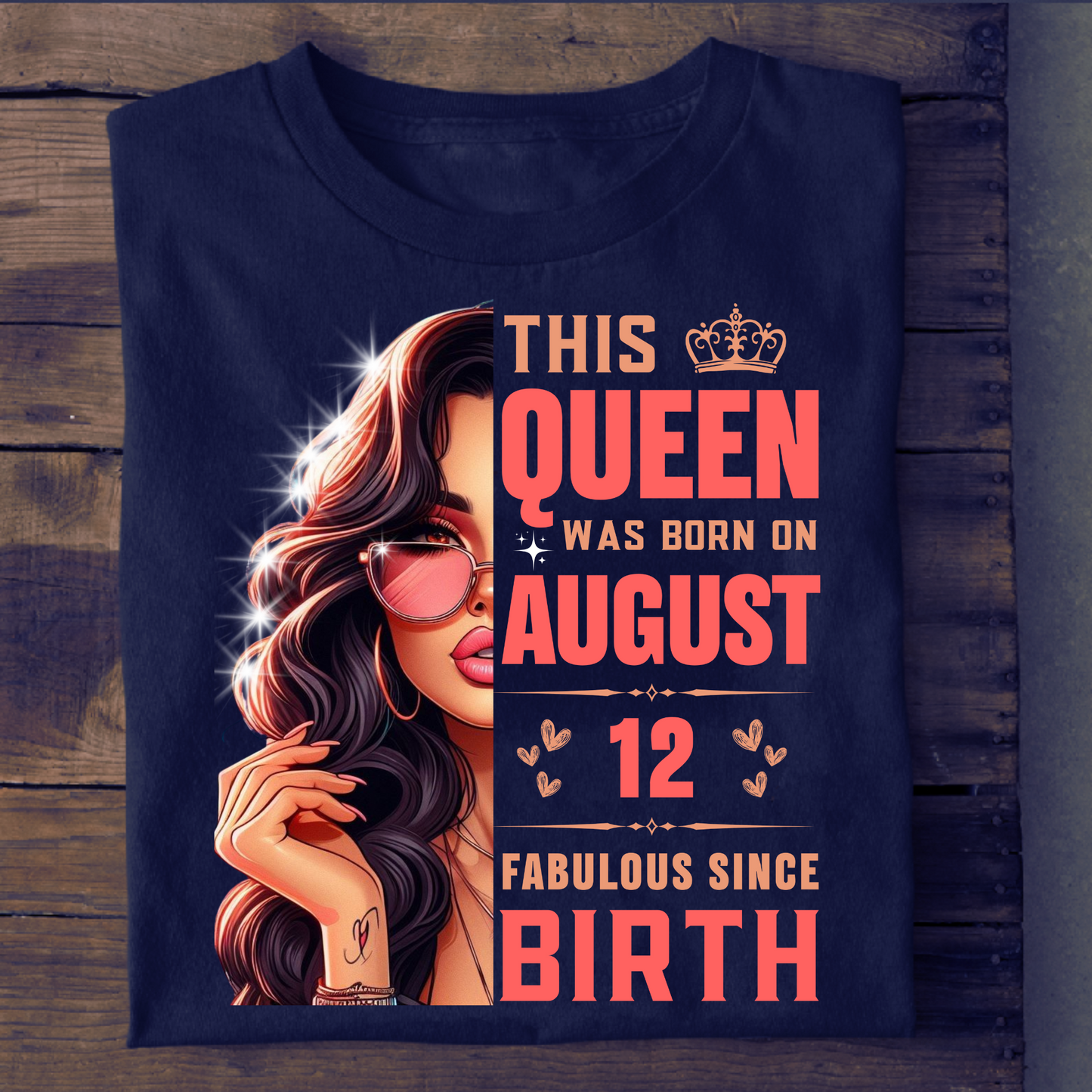 AUGUST 12 QUEEN CLASSIC T-SHIRT