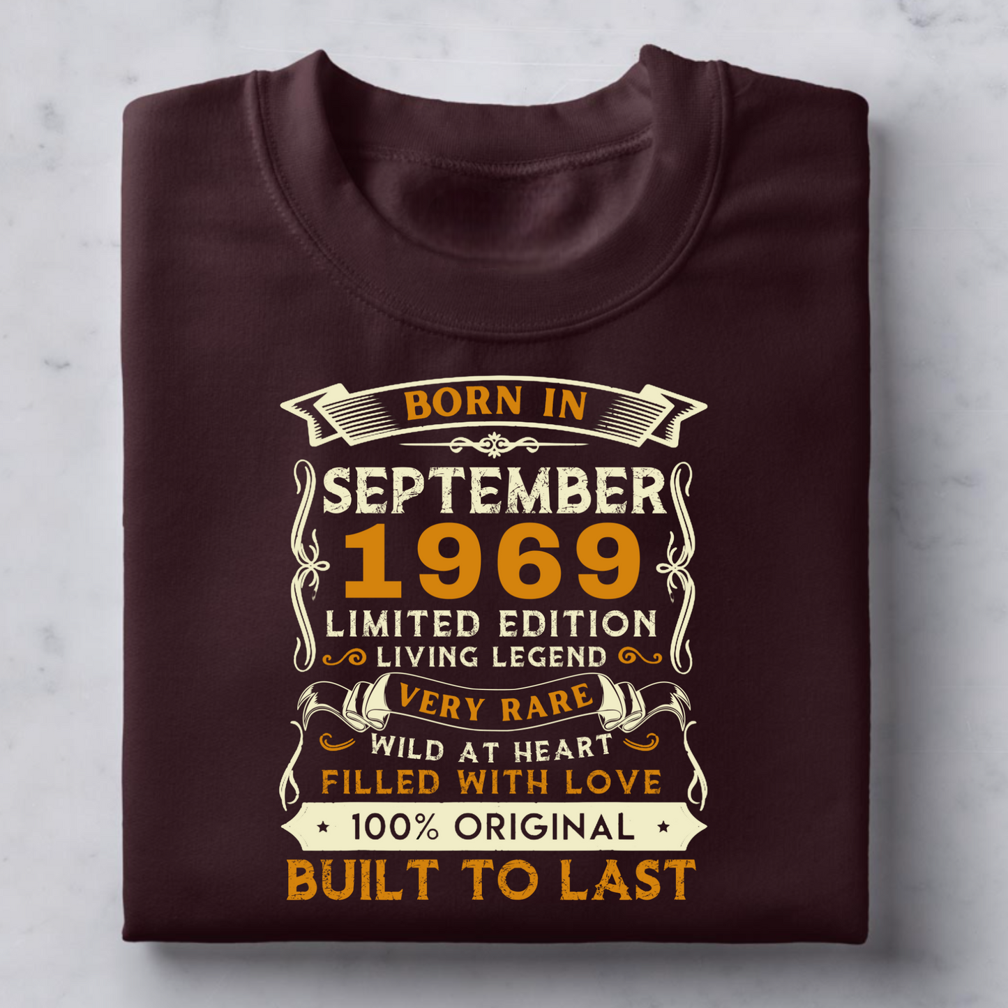BORN IN SEP 1969 CLASSIC T-SHIRT