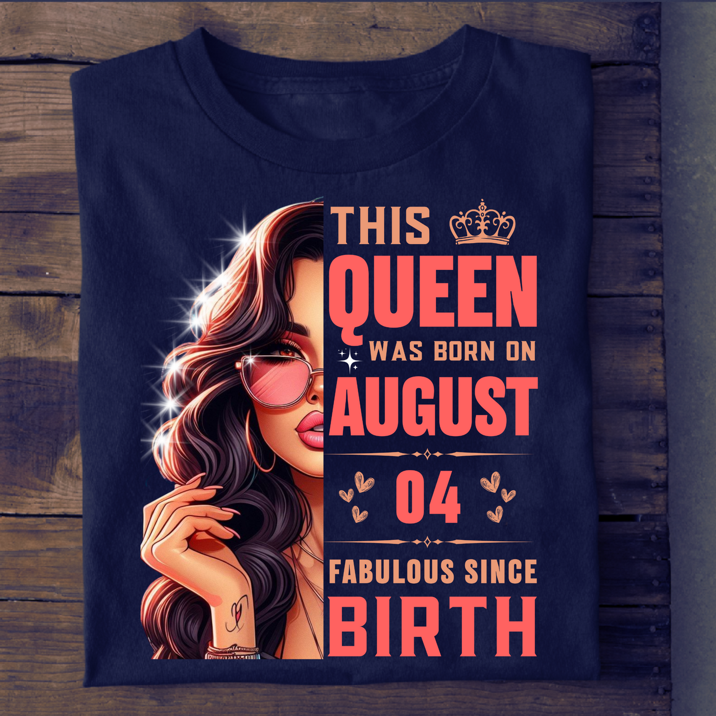 AUGUST 04 QUEEN CLASSIC T-SHIRT