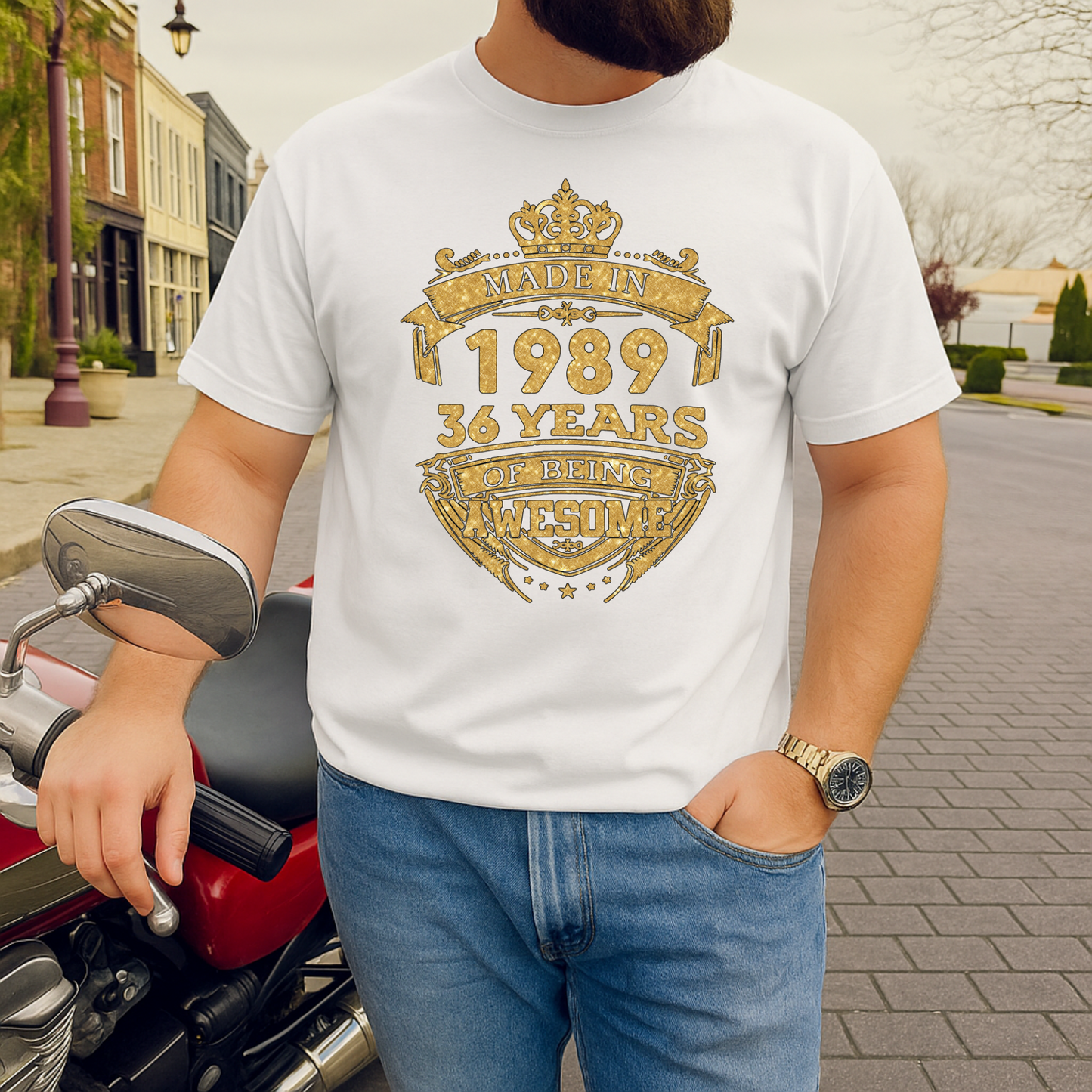 MADE IN 1989 36 YEARS OF BEING AWESOME PREMIUM QUALITY CLASSIC T-SHIRT