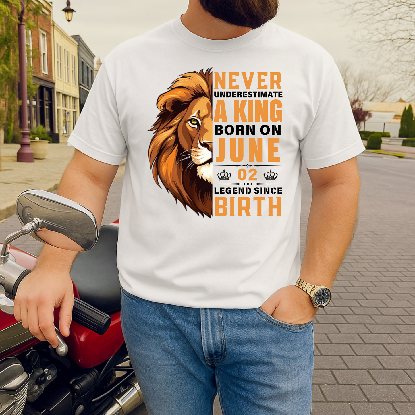 KING JUNE 02 PREMIUM QUALITY T-SHIRT