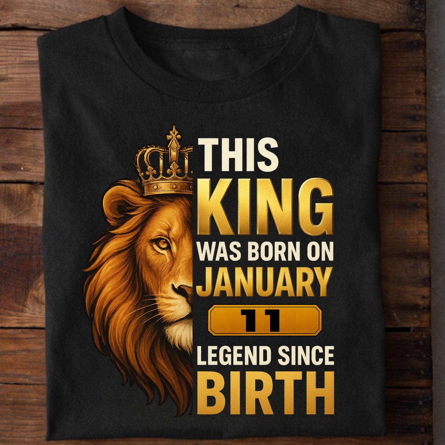 11 JANUARY KING PREMIUM QUALITY T-SHIRT