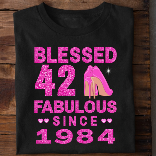 BLESSED 42 FAB SINCE 1984 CLASSIC T-SHIRT