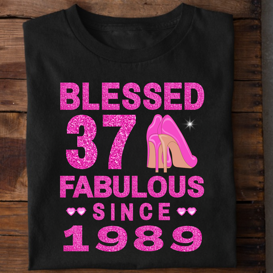 BLESSED 37 FAB SINCE 1989 CLASSIC T-SHIRT