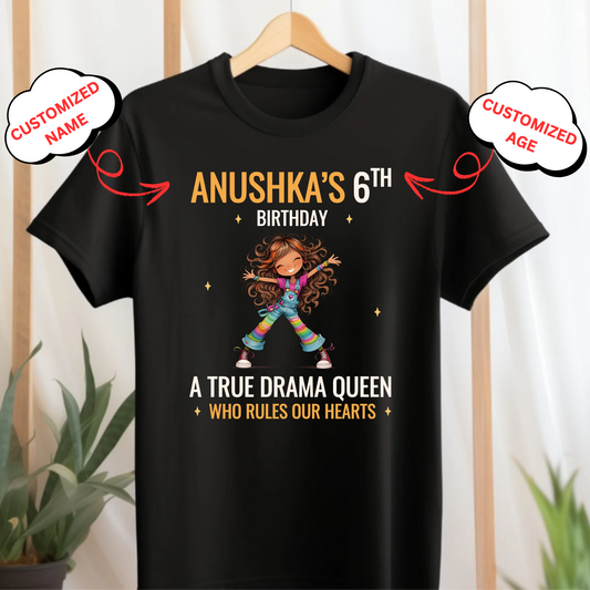 CUSTOMIZED-A TRUE DRAMA QUEEN BIRTHDAY