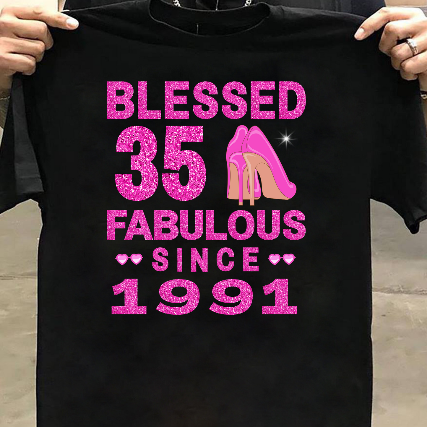 BLESSED 35 FAB SINCE 1991 CLASSIC T-SHIRT