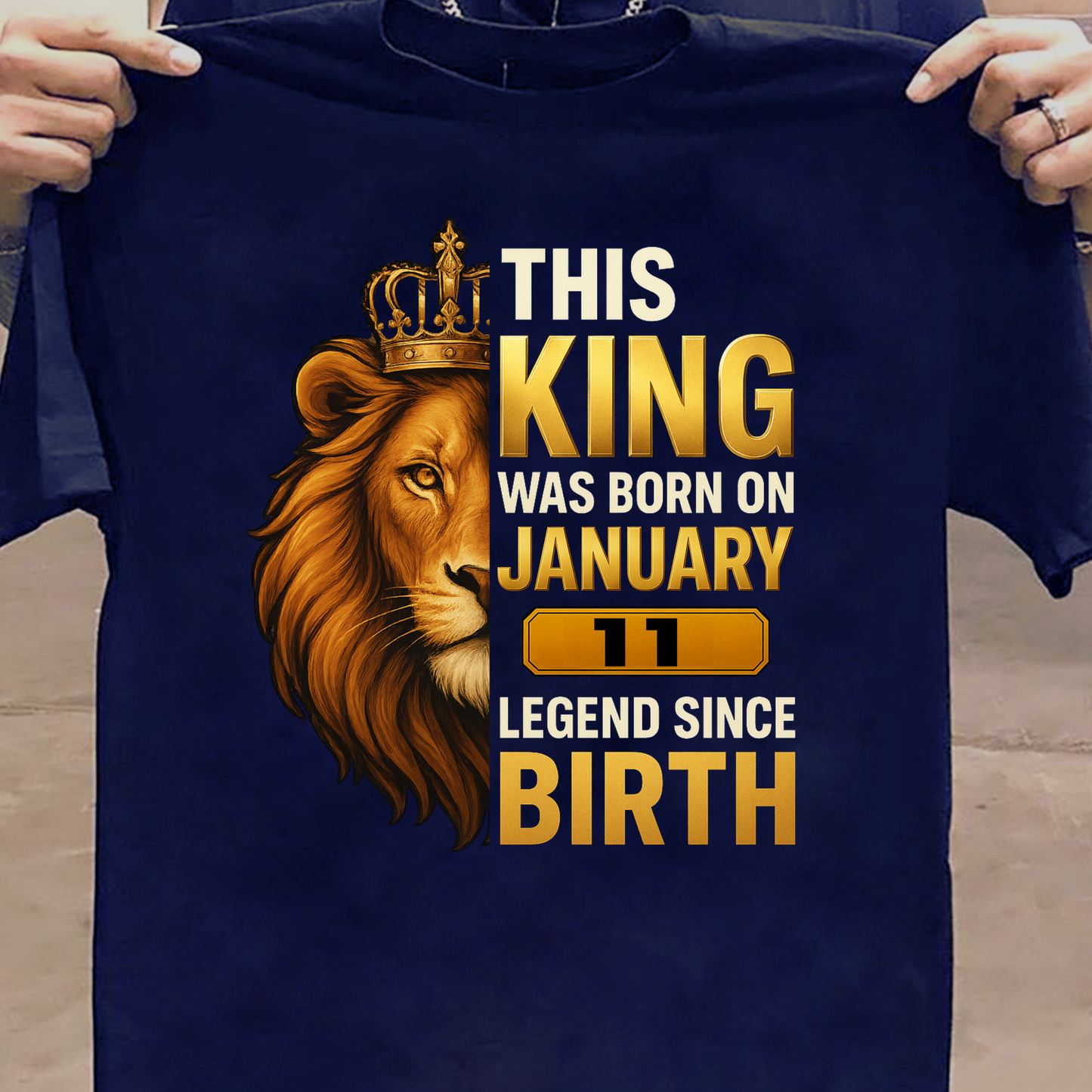 11 JANUARY KING PREMIUM QUALITY T-SHIRT