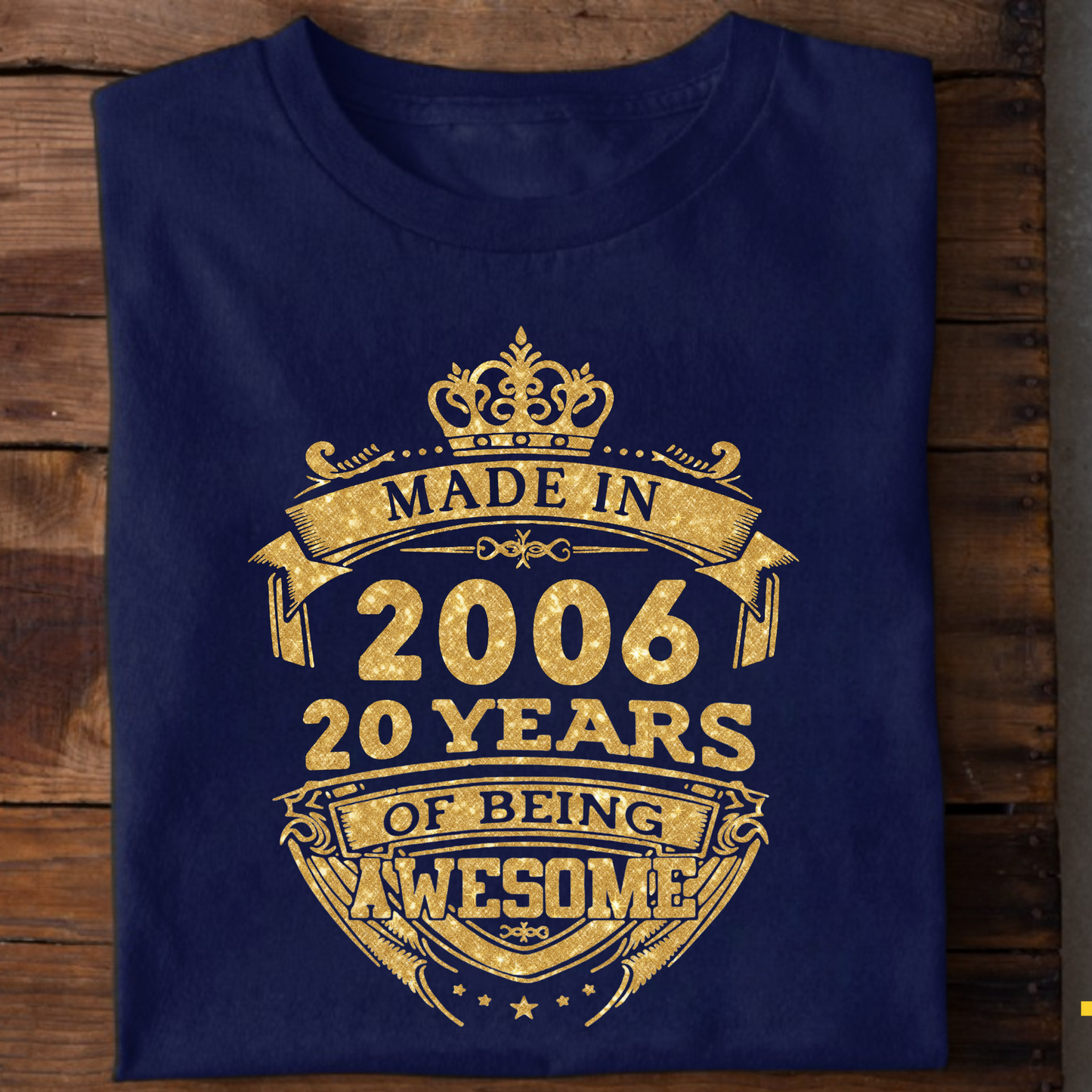 MADE IN 2006 20 YEARS OF BEING AWESOME PREMIUM CLASSIC T-SHIRT