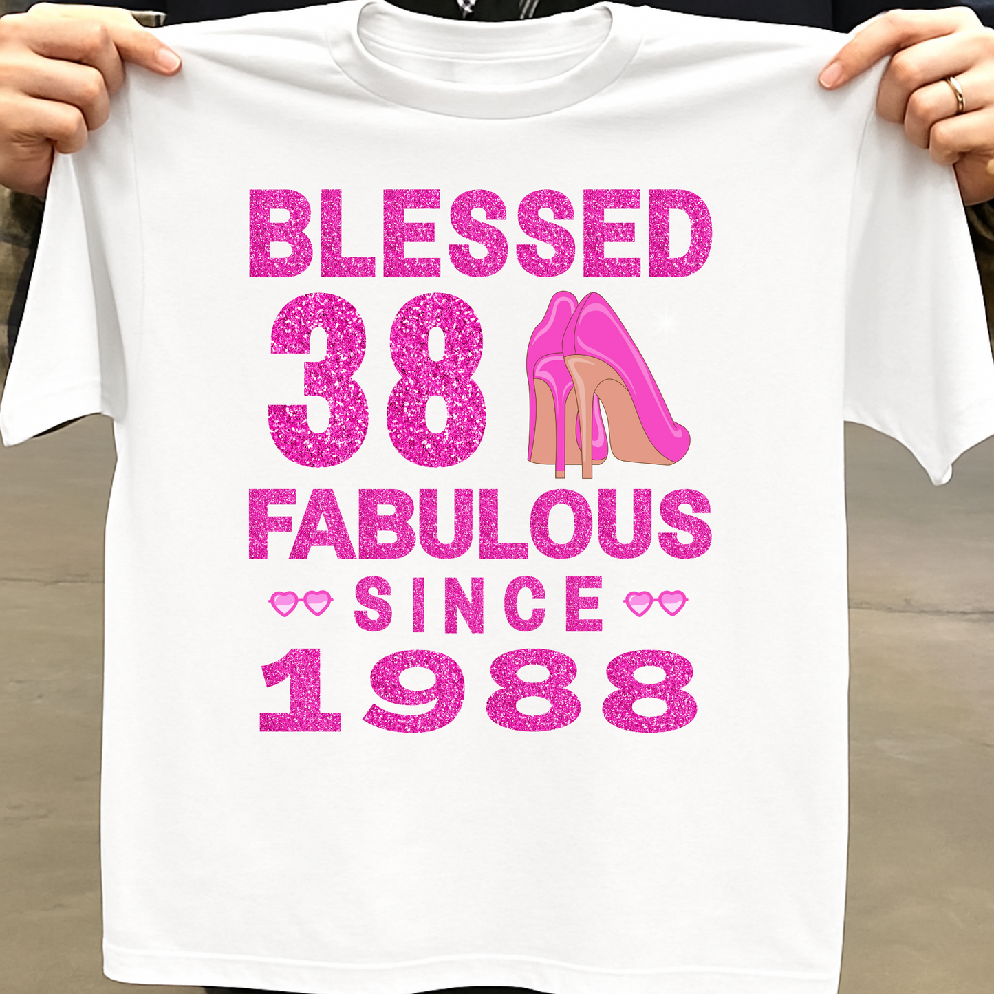 BLESSED 38 FAB SINCE 1988 CLASSIC T-SHIRT