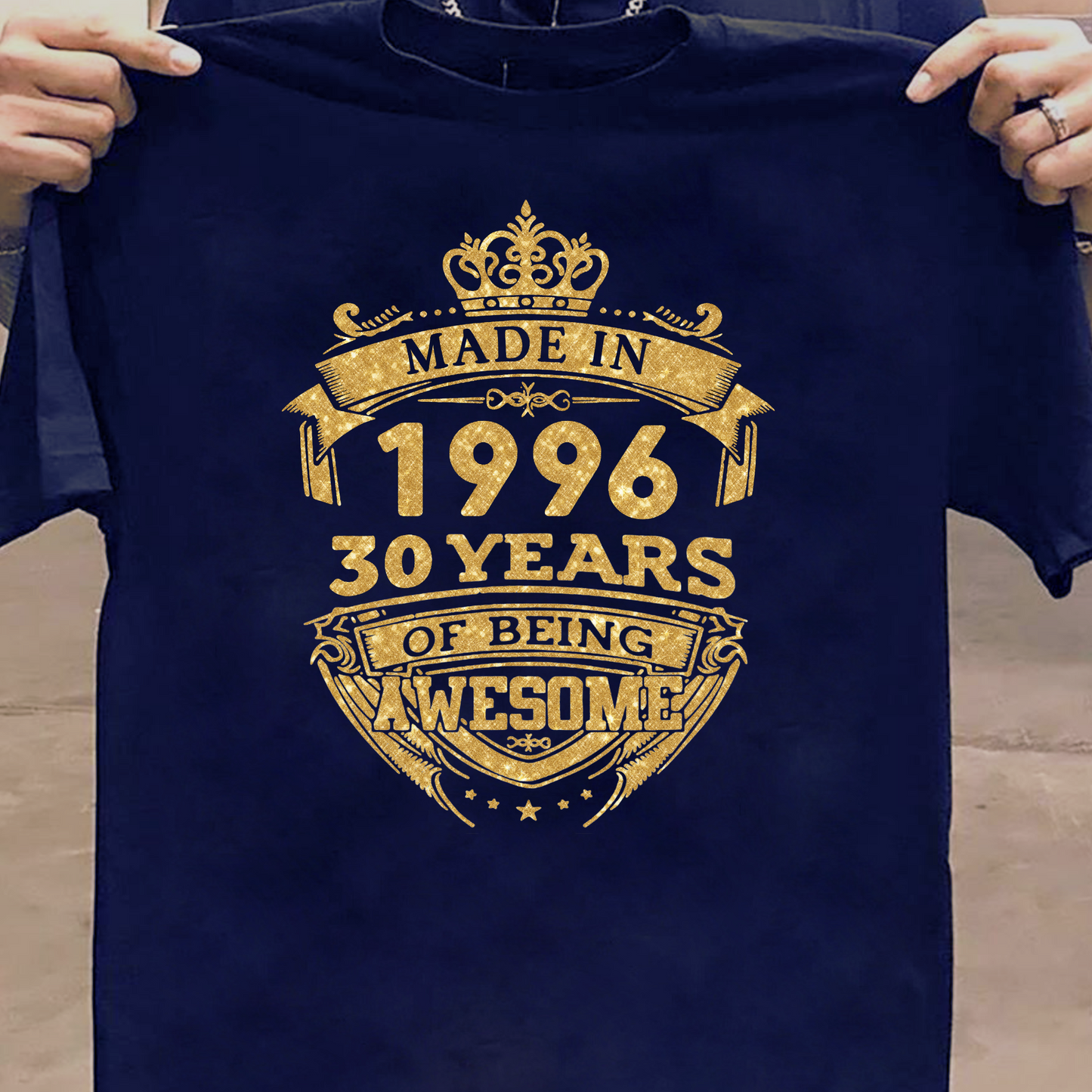 MADE IN 1996 30 YEARS OF BEING AWESOME PREMIUM CLASSIC T-SHIRT