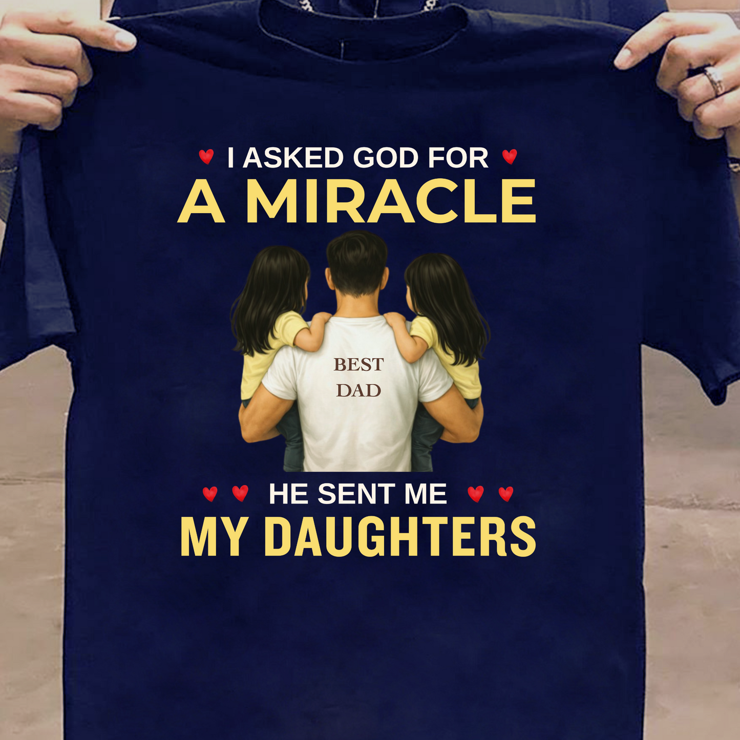 MIRACLE DAUGHTERS (FATHER) CLASSIC T-SHIRT
