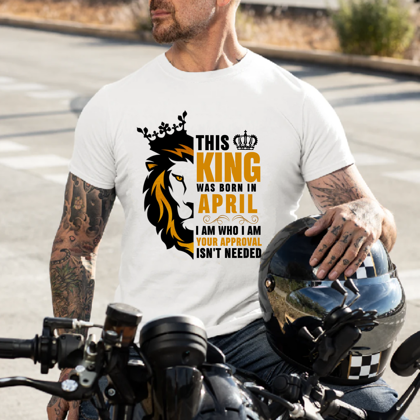 APRIL KING PREMIUM QUALITY T-SHIRT