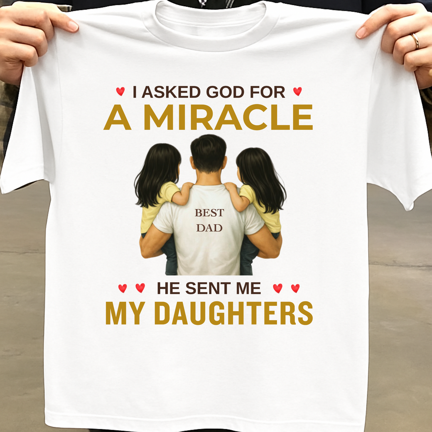 MIRACLE DAUGHTERS (FATHER) CLASSIC T-SHIRT