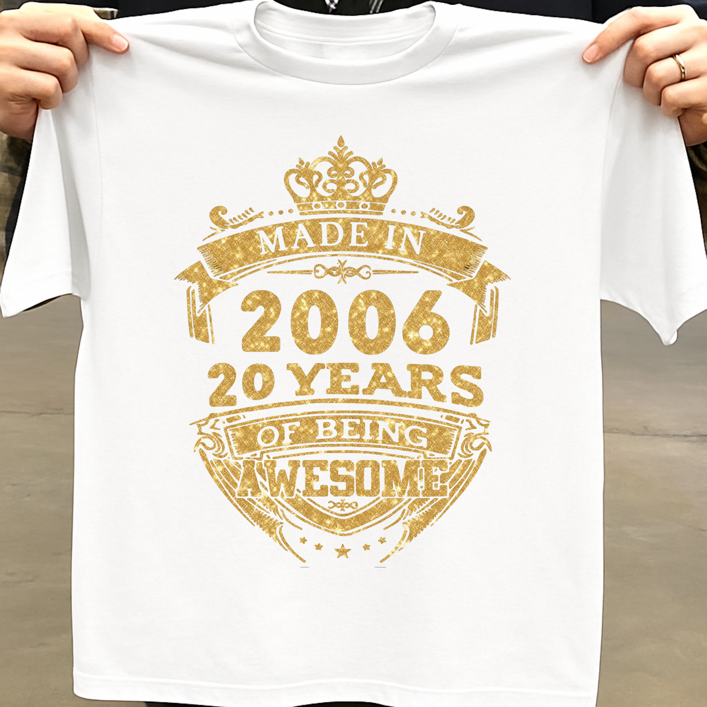 MADE IN 2006 20 YEARS OF BEING AWESOME PREMIUM CLASSIC T-SHIRT