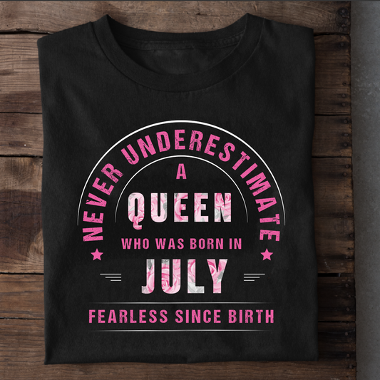 QUEEN JULY PREMIUM QUALITY T-SHIRT