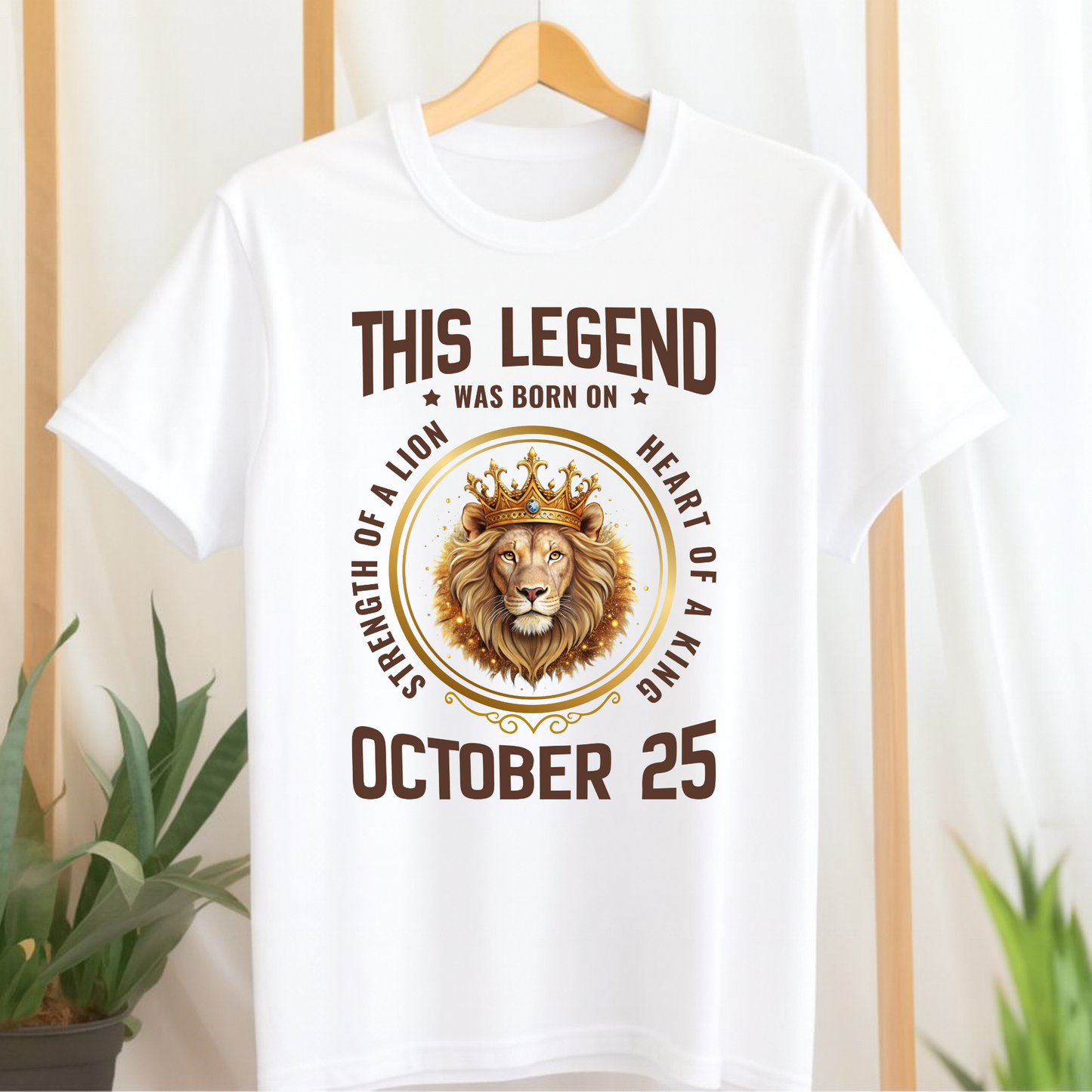 LEGEND OCTOBER 25 KING PREMIUM T-SHIRT