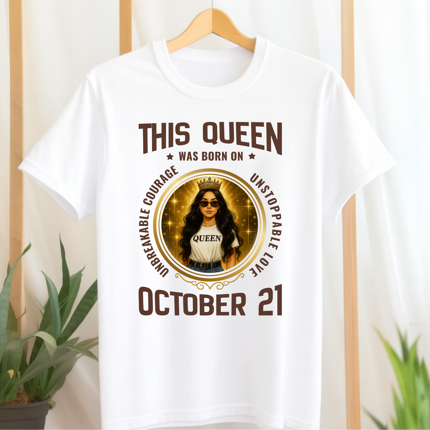 QUEEN OCTOBER 21 CLASSIC T-SHIRT