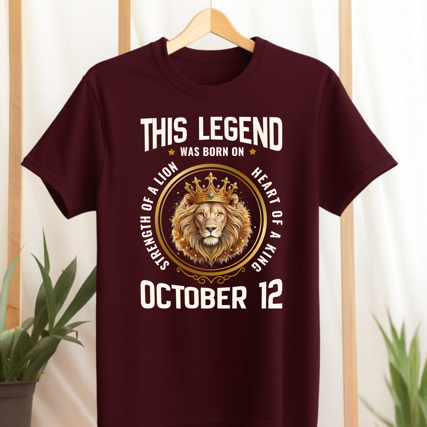 LEGEND OCTOBER 12 KING PREMIUM T-SHIRT