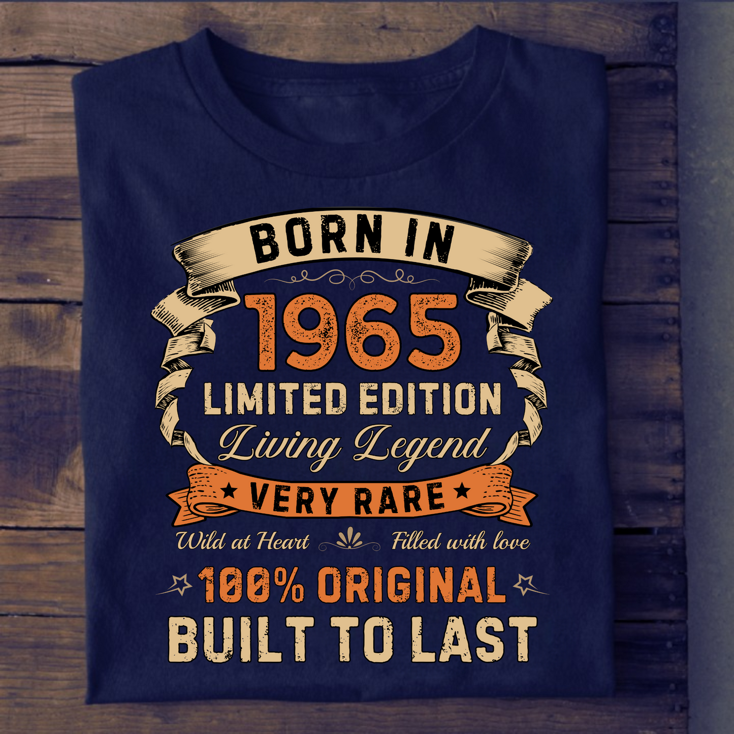 BORN IN 1965 PREMIUM CLASSIC T-SHIRT