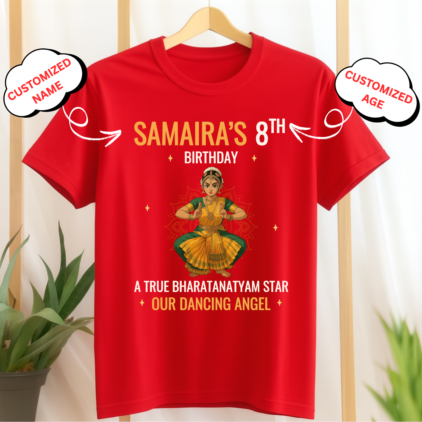 CUSTOMIZED-A TRUE BHARATANATYAM STAR OUR DANCING ANGEL
