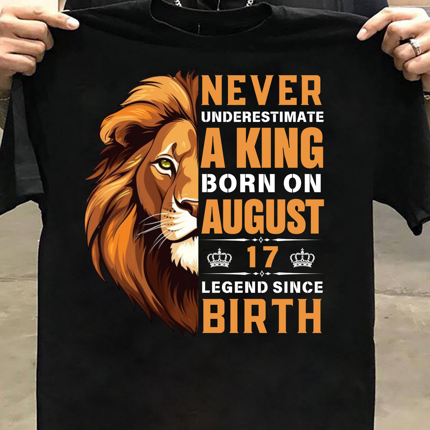 KING AUGUST 17 LEGEND CLASSIC T-SHIRT