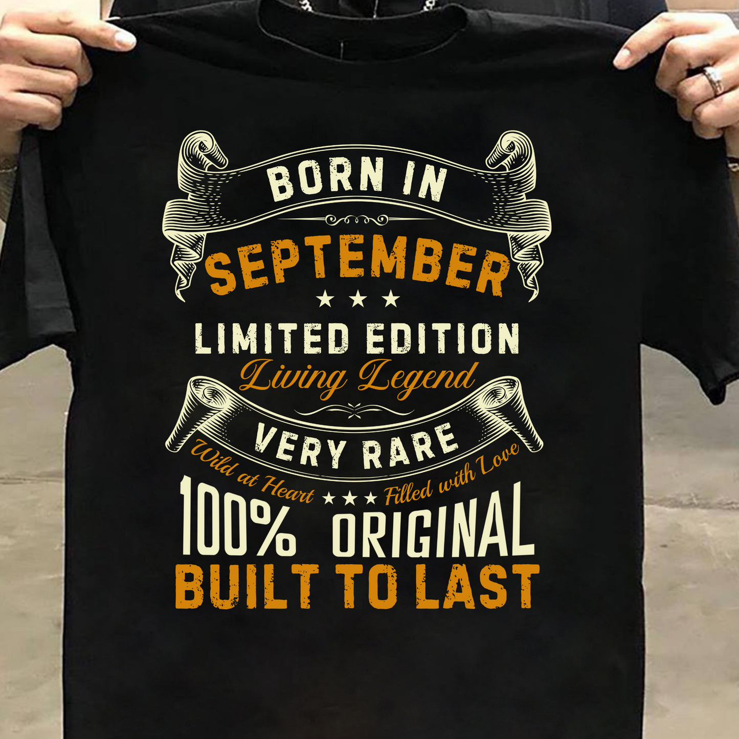 BORN IN SEPTEMBER LIMITED EDITION CLASSIC T-SHIRT