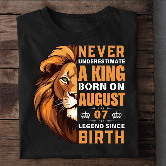 KING AUGUST 07 LEGEND CLASSIC T-SHIRT