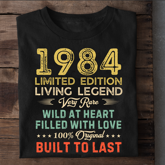 1984 LIVING LEGEND VERY RARE CLASSIC T-SHIRT